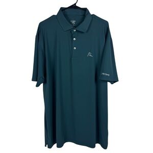 Rhoback Polo Golf Shirt Size 2XL Green